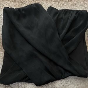 Cute black strapless top. Dress up or down. Only worn once.